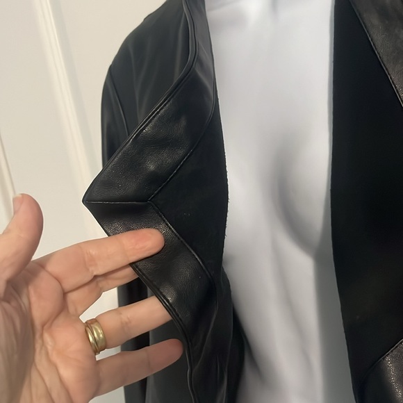 New faux leather jacket size 2 - Picture 7 of 11